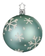 Snowflakes 8cm Ball<br>Eucalyptus Matt